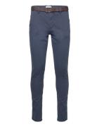 Lindbergh Aop Superflex Chino Pants Marinblå