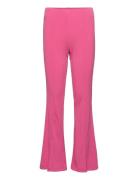 Kogfiona Rib Wide Pant Pnt Bottoms Trousers Pink Kids Only