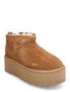 UGG W Classic Ultra Mini Platform Brun