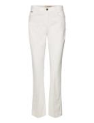 Jessica Spring Pant Bottoms Jeans Flares White MOS MOSH