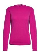 Wool & Cashmere Pullover Tops Knitwear Jumpers Pink Rosemunde