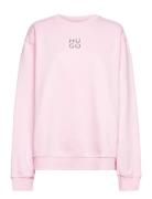 HUGO Classic Crew Rosa