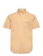 GANT Reg Classic Poplin Ss Shirt Gul