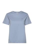 GANT Reg Shield Ss T-Shirt Blå