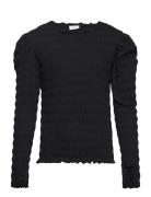 Name It Nkfriniz Ls Slim Top Svart