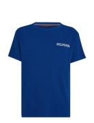 Ss Tee Tops T-shirts Short-sleeved Navy Tommy Hilfiger