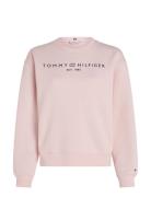 Tommy Hilfiger Mdrn Reg Corp Logo C-Nk Swtshrt Rosa