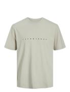 Jack & J S Jjestar Jj Tee Ss Noos Beige