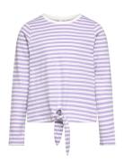 Vero Moda Girl Vmsillealma Ls Knot Top Jrs Girl Lila