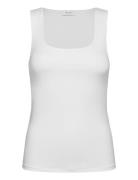 Vila Vikenza U-Neck S/L Tank Top - Noos Vit