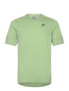 Play Tech T-Shirt Uni Men Sport T-shirts Short-sleeved Green Head