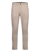 Milano Brendon Jersey Pants Bottoms Trousers Chinos Cream Clean Cut Co...