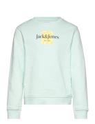 Jack & J S Jorlafayette Branding Sweat Crew Mni Blå