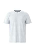 Selected Homme Slhaspen Slub Ss O-Neck Tee Noos Vit