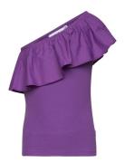 Rebecca Tops T-shirts Sleeveless Purple Molo