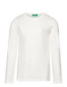 United Colors Of Benetton Long Sleeves T-Shirt Vit