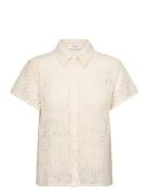 Rosemunde Lace Shirt Kräm