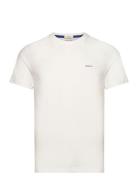 GANT Contrast Logo Ss T-Shirt Vit