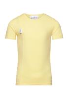 Unisex T-Shirt Tops T-shirts Short-sleeved Yellow Gugguu