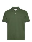 GANT Tipping Ss Pique Polo Khaki Green