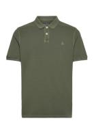 Marc O'Polo Polos Short Sleeve Khaki Green