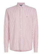 Tommy Hilfiger Heritage Oxford Stripe Rf Shirt Röd