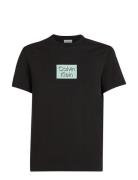 Calvin Klein Cut Out Shadow Logo T-Shirt Svart