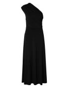 Selected Femme Slfabbie -Shoulder Maxi Dress D2 Svart