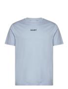 GANT Contrast Small Logo Tshirt Blå