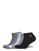 Shield Sneaker Socks 5-Pack Sockor Strumpor Blue GANT