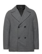 Men Coats Woven Regular Ulljacka Jacka Grey Esprit Casual