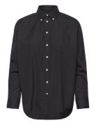 Relaxed Bd Luxury Poplin Tops Shirts Long-sleeved Black GANT