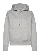 D1. Icon G Essential Hoodie Tops Sweat-shirts & Hoodies Hoodies Grey G...