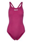 Arena Women's Team Swimsuit Swim Pro Solid Lila