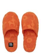 Marimekko Home Mini Unikko Terry Slippers Orange