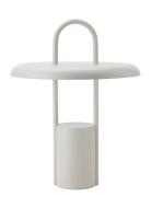 Stelton Pier Portable Led Lampe H 33.5 Cm Sand Kräm