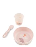 D By Deer Foodie First Meal Set Playground Powder Rosa