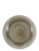 House Doctor Dinner Plate, Hdpleat, Grey/Brown Grå