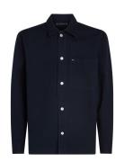 Tommy Hilfiger Twill Shirt Jacket Marinblå