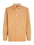 Tommy Hilfiger Twill Shirt Jacket Orange