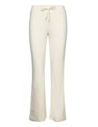 Velour Trousers Bottoms Trousers Joggers White Gina Tricot