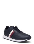 Tommy Hilfiger Runner Evo Lth Mix Ess Marinblå