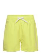 Color Kids Swim Shorts, Solid Gul