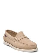 Sebago Dan Boat Flesh Out W Beige