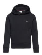 GANT Shield Hoodie Svart