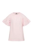 Huttelihut Blouse Ss Muslin Rosa