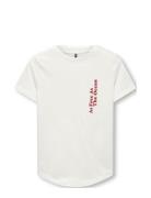 Koblau S/S Ocean Tee Box Jrs Tops T-shirts Short-sleeved White Kids On...