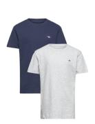 GANT C-Neck T-Shirt 2-Pack Multi/patterned