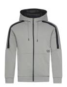 Sweatshirt Tops Sweat-shirts & Hoodies Hoodies Grey EA7