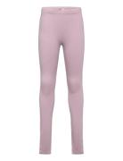 Lindex Leggings Basic Brushed Inside Rosa